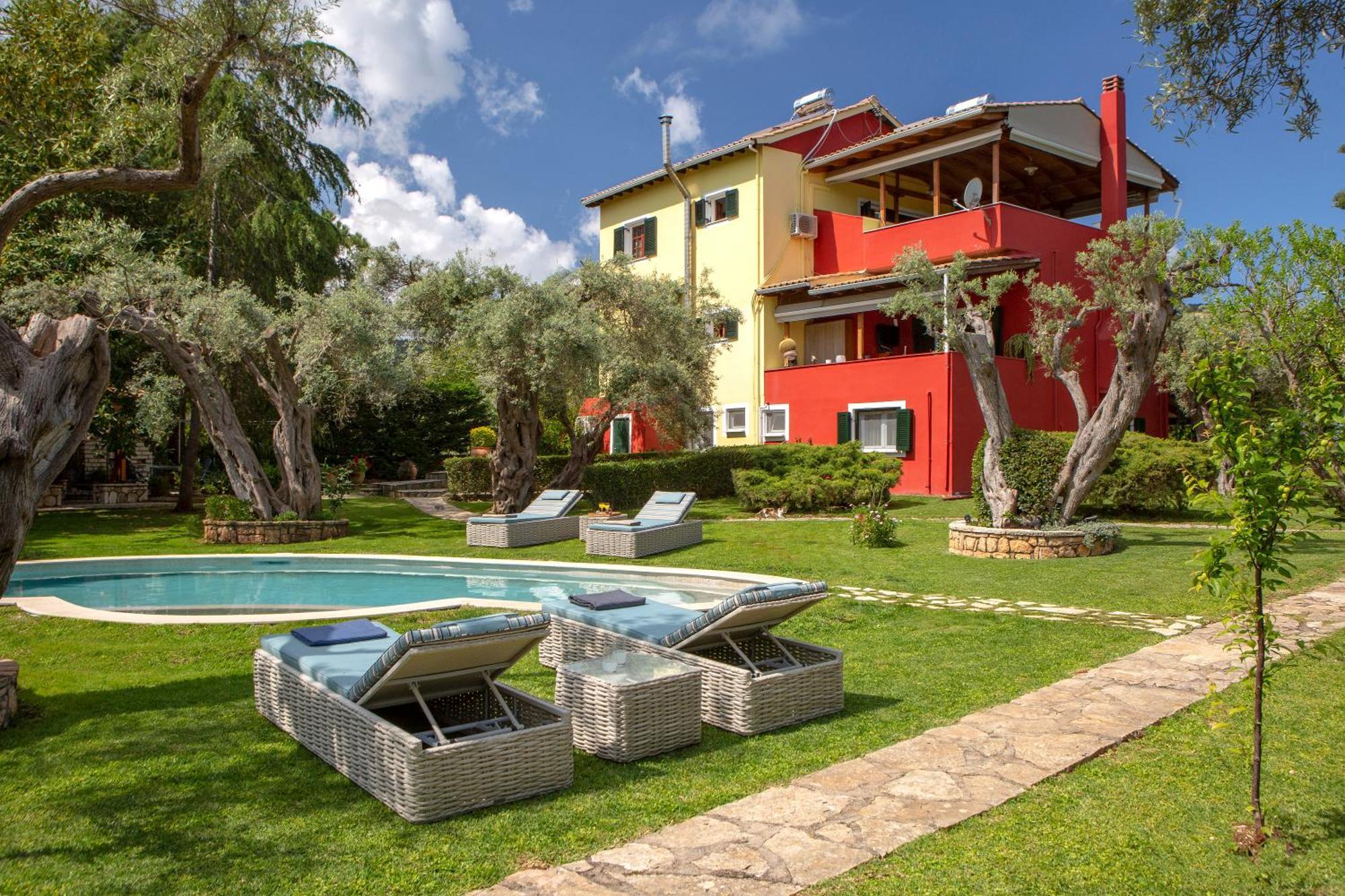 Poly'S Villa Lefkada Apolpaina Luaran gambar