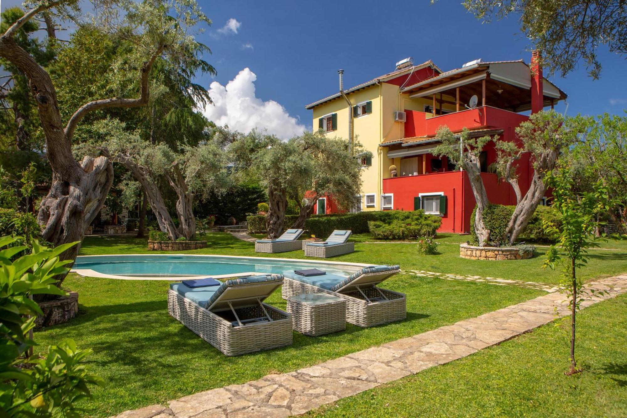 Poly'S Villa Lefkada Apolpaina Luaran gambar